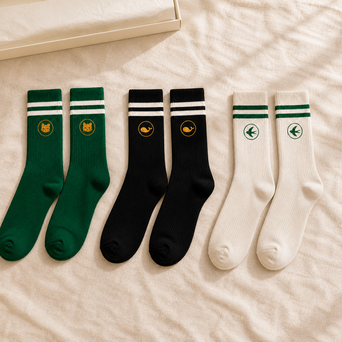 The Everyday Crew Box — 3-Pair Bundle