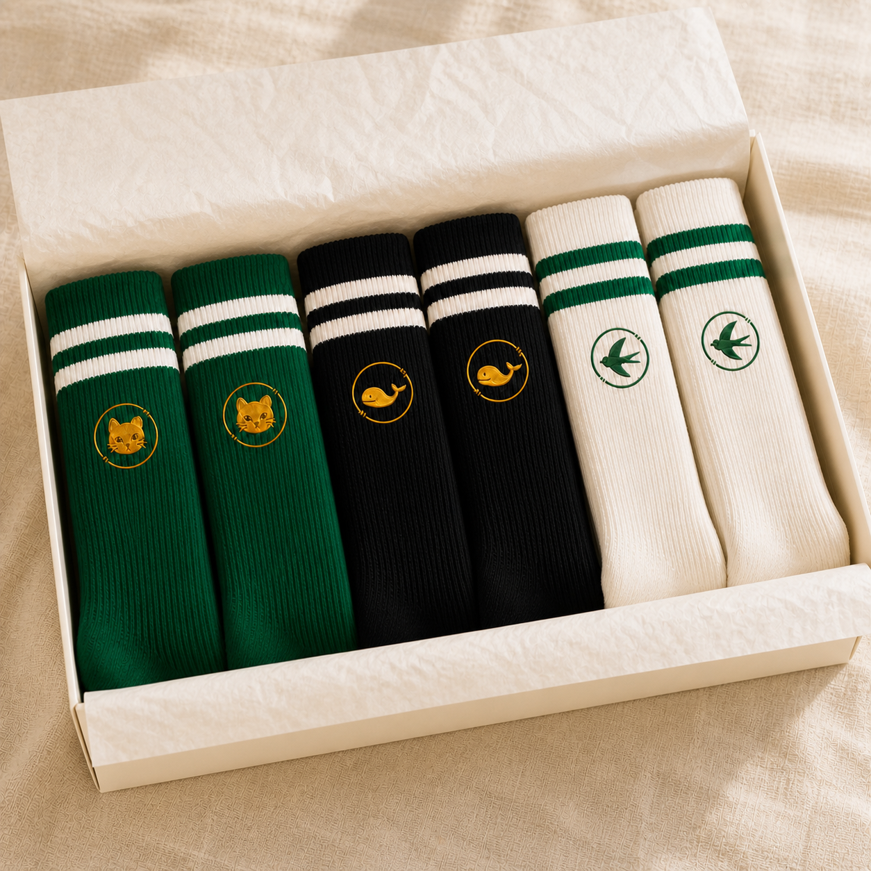 The Everyday Crew Box — 3-Pair Bundle