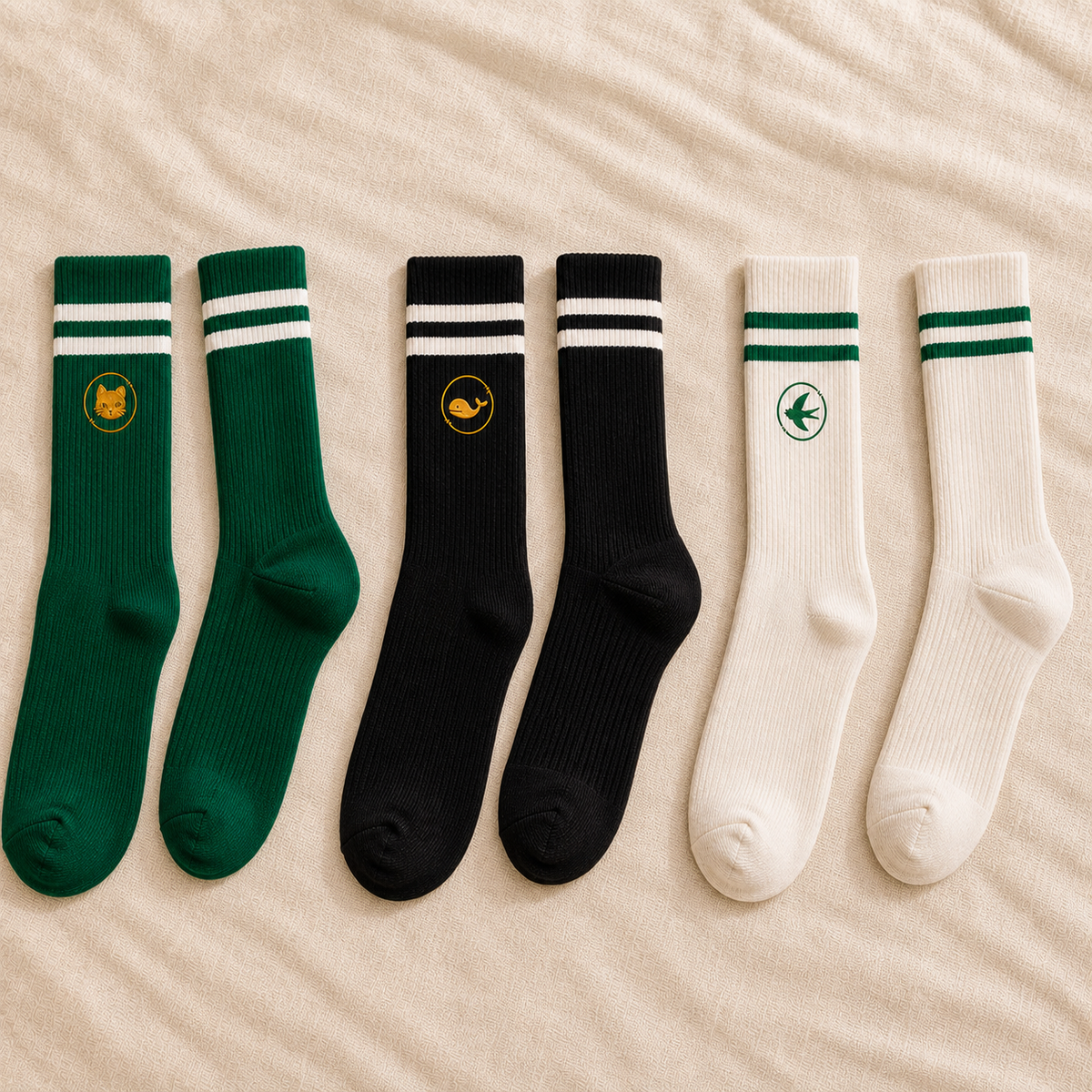 The Everyday Crew Box — 3-Pair Bundle
