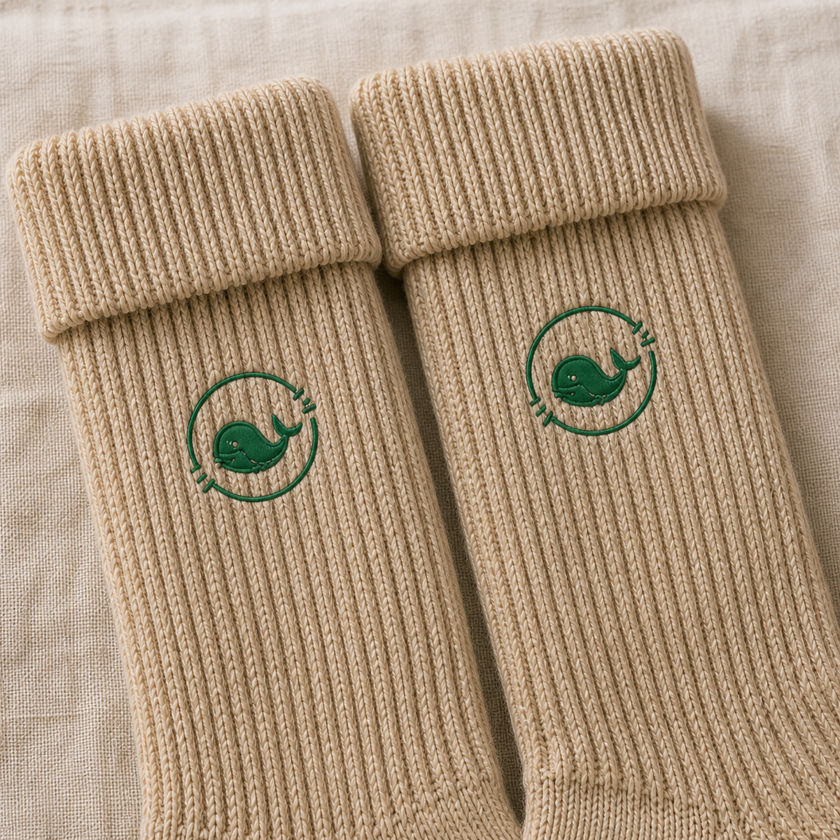 The Winter Pair — Ribbed Crew Socks