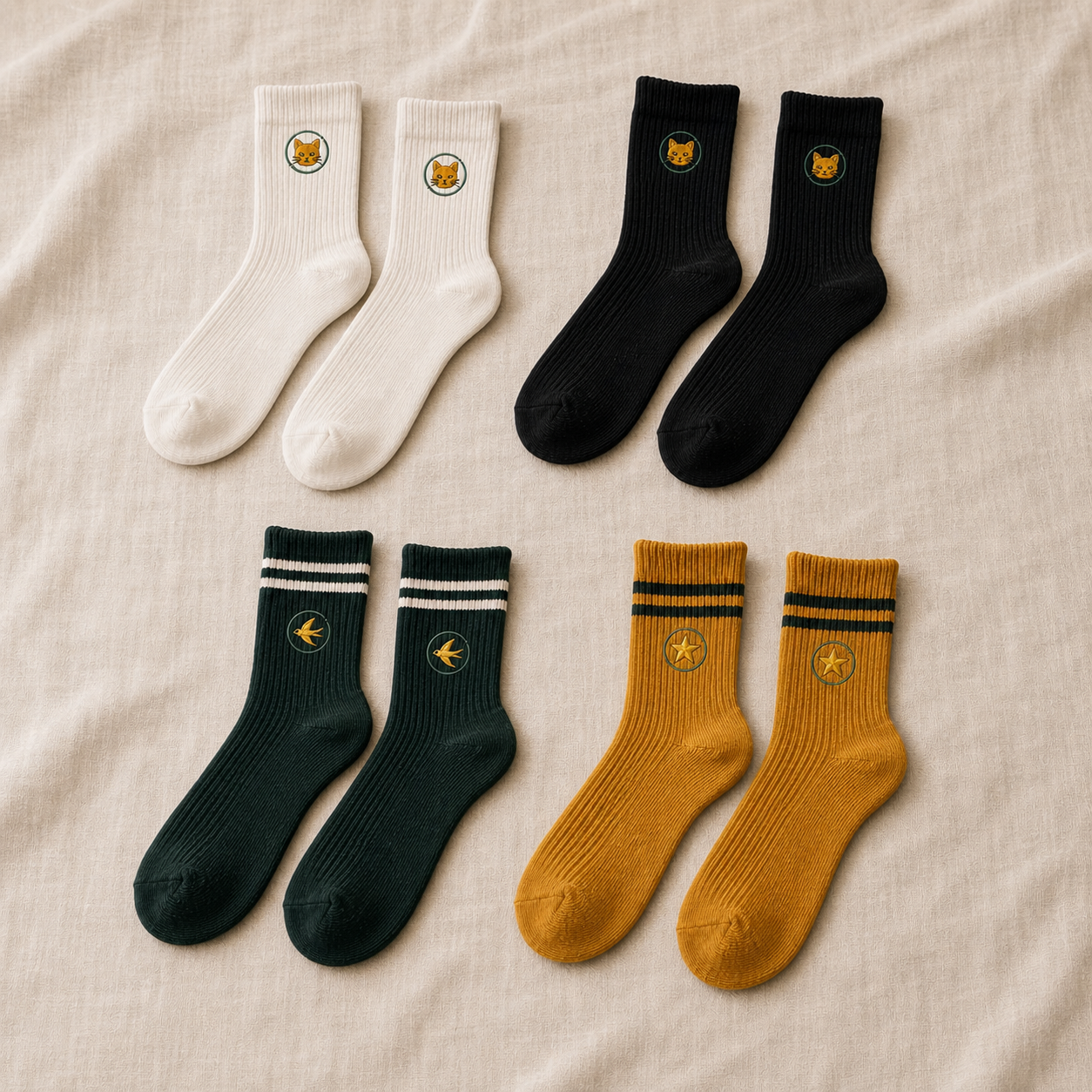 Everyday Pair Crew Socks