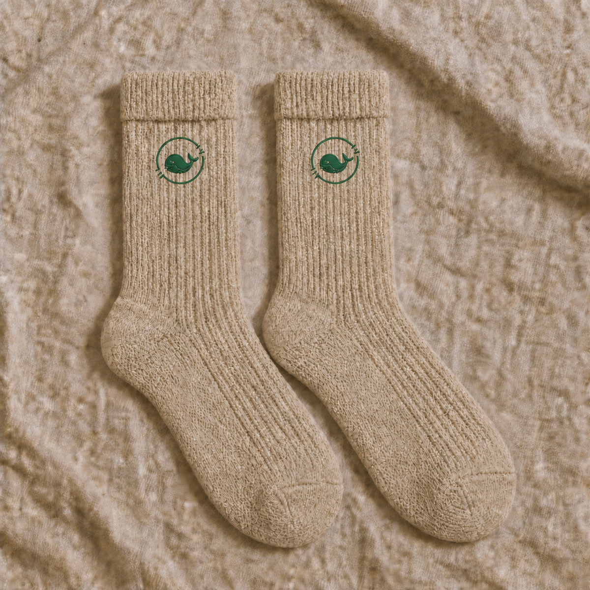 The Winter Pair — Ribbed Crew Socks